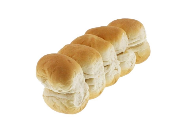 Mini zacht wit puntje per 10