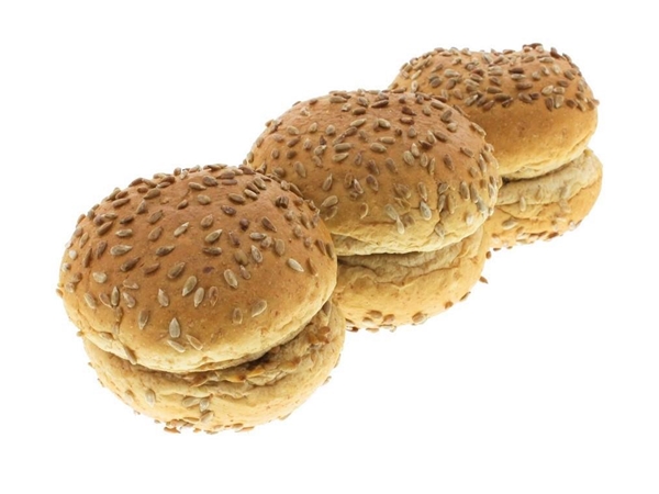 Zachte volkoren bol Zonnepit