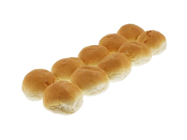 Mini zachte witte bol per 10