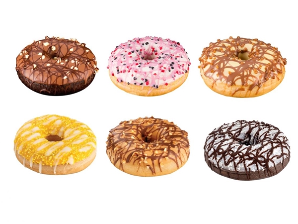 Donut assorti a 5