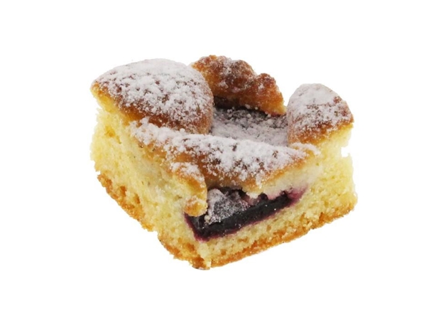 Blechkuchen kersen 4 x 4 cm