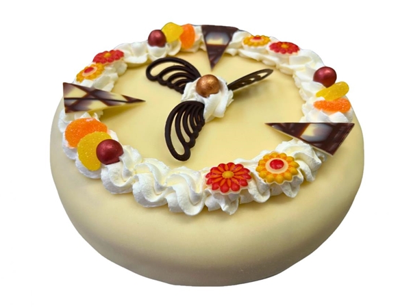 Marsepein taart rond