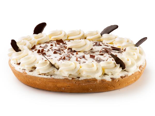 Rijsteslagroomvlaai&nbsp;8 personen rond