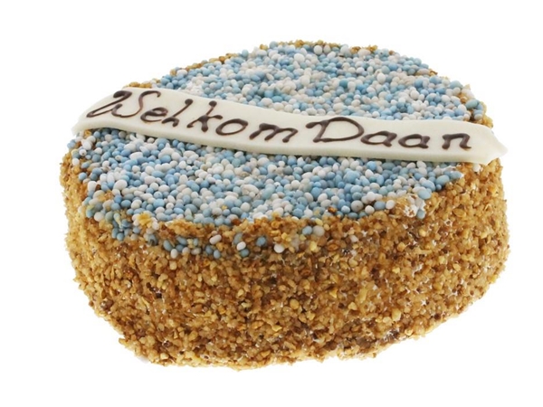 Geboorte Beschuittaart 10 personen